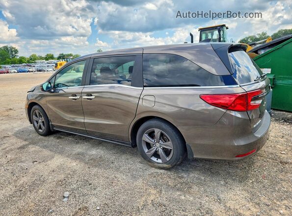5FNRL6H50MB044914 2021 HONDA ODYSSEY Brown Rear left