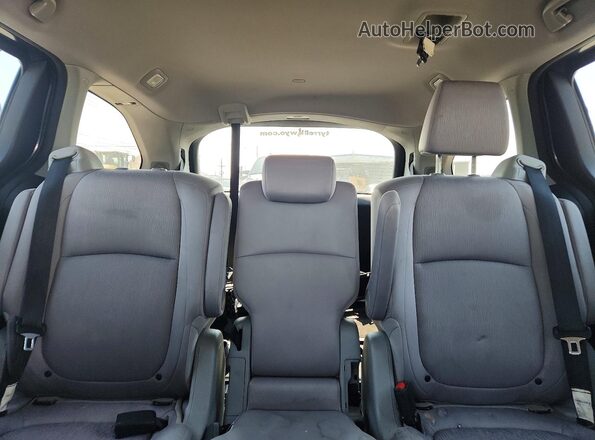 5FNRL6H51JB102931 2018 HONDA ODYSSEY Gray Rear seats view