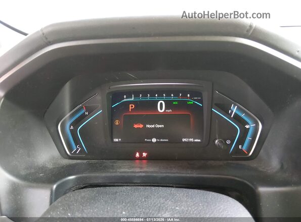 5FNRL6H51KB084917 2019 HONDA ODYSSEY Белый Вид задних сидений