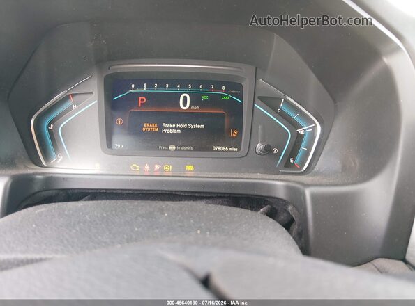 5FNRL6H51KB091785 2019 HONDA ODYSSEY Gray Rear seats view