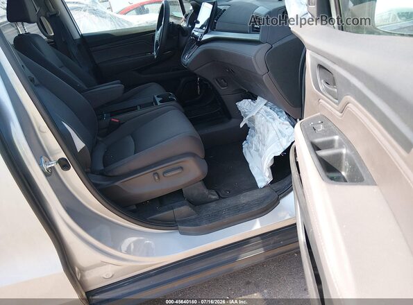 5FNRL6H51KB091785 2019 HONDA ODYSSEY Gray Front interior view