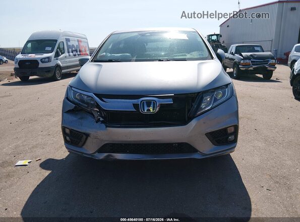 5FNRL6H51KB091785 2019 HONDA ODYSSEY Gray Instrument cluster view