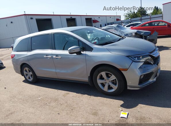 5FNRL6H51KB091785 2019 HONDA ODYSSEY Gray Rear interior view