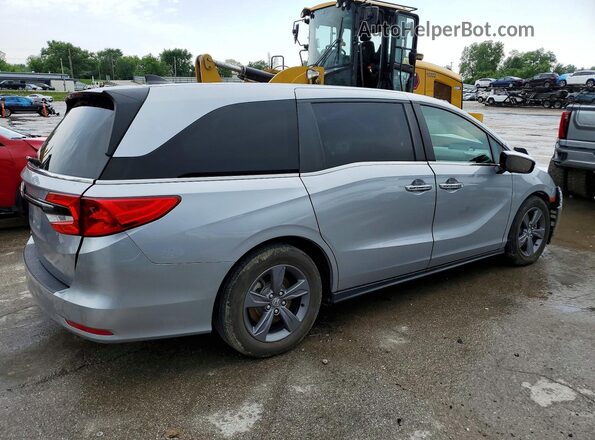 5FNRL6H51MB038197 2021 HONDA ODYSSEY Silver Rear right