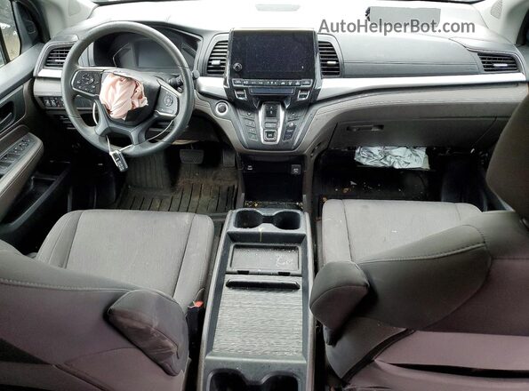 5FNRL6H51MB038197 2021 HONDA ODYSSEY Silver Dashboard view