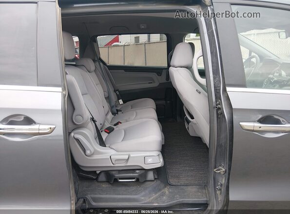 5FNRL6H51PB065999 2023 HONDA ODYSSEY Gray Vista de la etiqueta del VIN