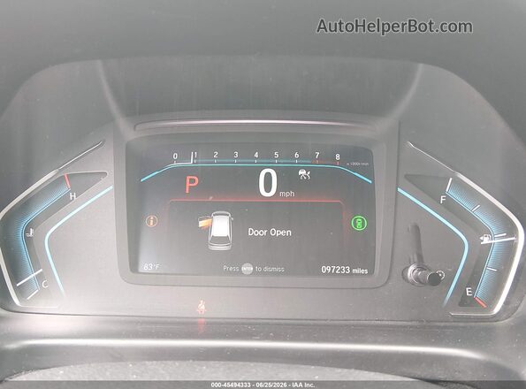 5FNRL6H51PB065999 2023 HONDA ODYSSEY Gray Vista de los asientos traseros