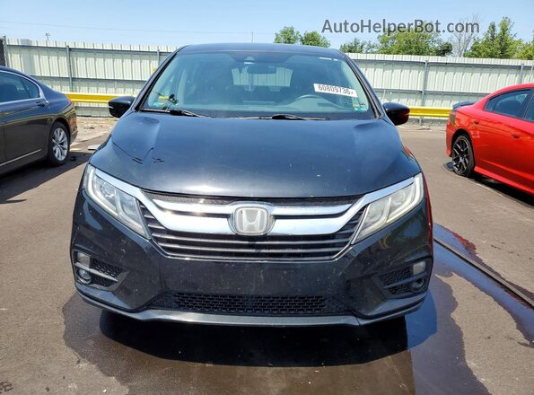 5FNRL6H52JB008637 2018 HONDA ODYSSEY Charcoal Widok z przodu