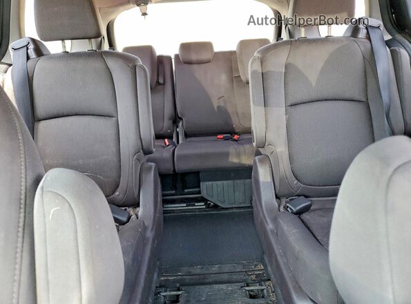 5FNRL6H52JB008637 2018 HONDA ODYSSEY Charcoal Widok tylnych siedzeń