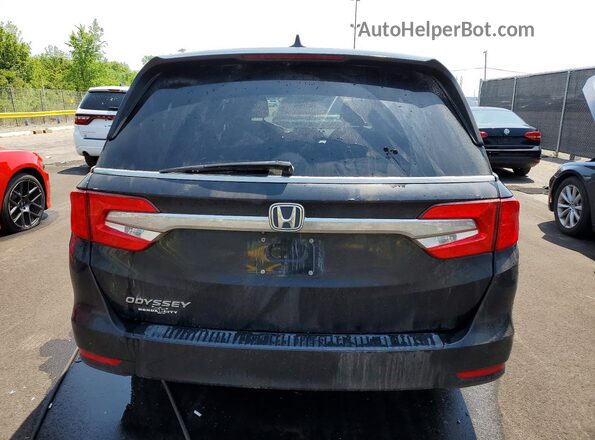 5FNRL6H52JB008637 2018 HONDA ODYSSEY Charcoal Widok z tyłu