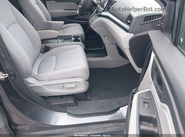 5FNRL6H52JB068272 2018 HONDA ODYSSEY Серый Вид салона спереди