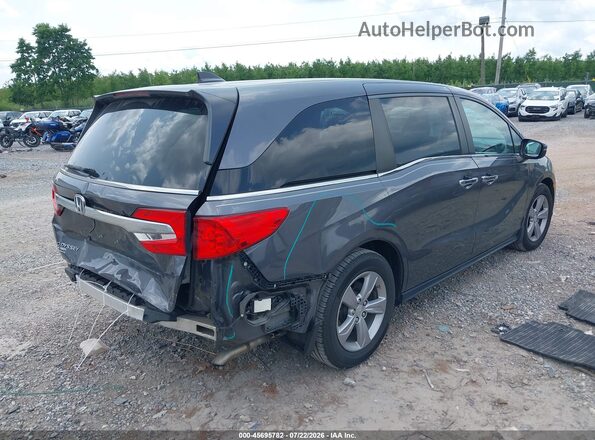 5FNRL6H52JB068272 2018 HONDA ODYSSEY Серый Задняя правая четверть