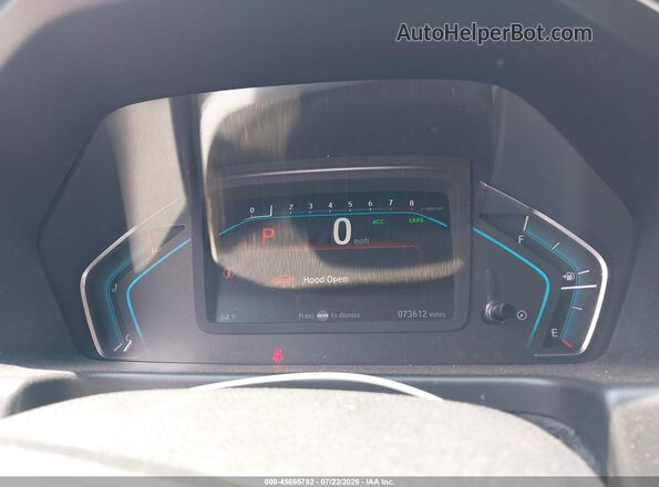 5FNRL6H52JB068272 2018 HONDA ODYSSEY Серый Вид задних сидений