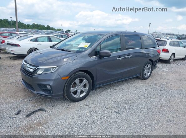 5FNRL6H52JB068272 2018 HONDA ODYSSEY Серый Передняя левая четверть