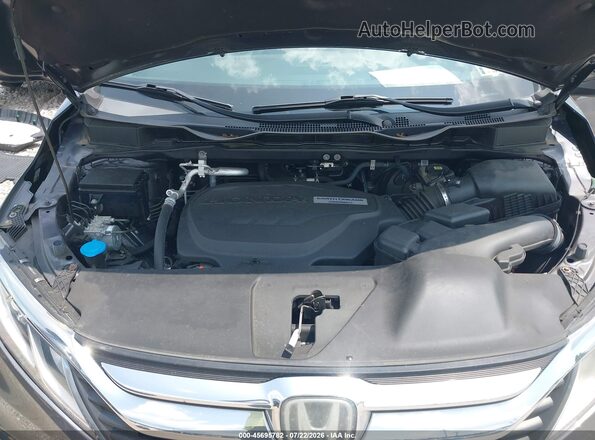 5FNRL6H52JB068272 2018 HONDA ODYSSEY Серый Вид сзади