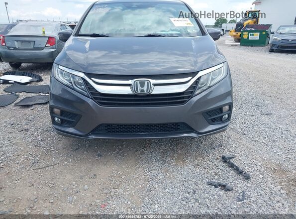 5FNRL6H52JB068272 2018 HONDA ODYSSEY Серый Вид щитка приборов