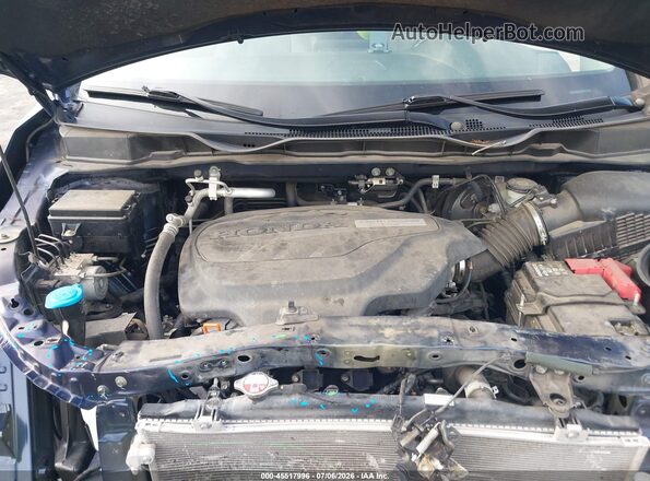 5FNRL6H52JB085654 2018 HONDA ODYSSEY Blue Вид ззаду