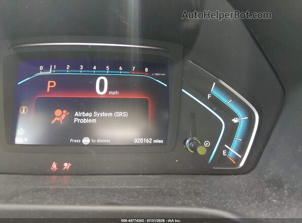 5FNRL6H52KB101451 2019 HONDA ODYSSEY Gray 
