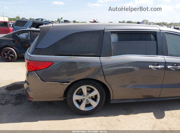 5FNRL6H52KB101451 2019 HONDA ODYSSEY Gray Widok z przodu