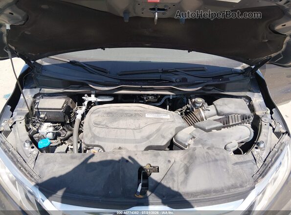 5FNRL6H52KB101451 2019 HONDA ODYSSEY Gray Widok z tyłu