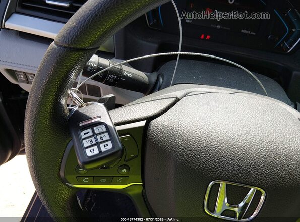5FNRL6H52KB101451 2019 HONDA ODYSSEY Gray Widok deski rozdzielczej
