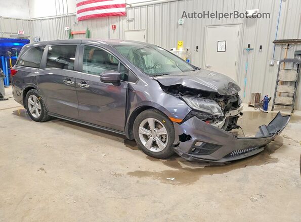 5FNRL6H52KB136894 2019 HONDA ODYSSEY Gray Przód prawy
