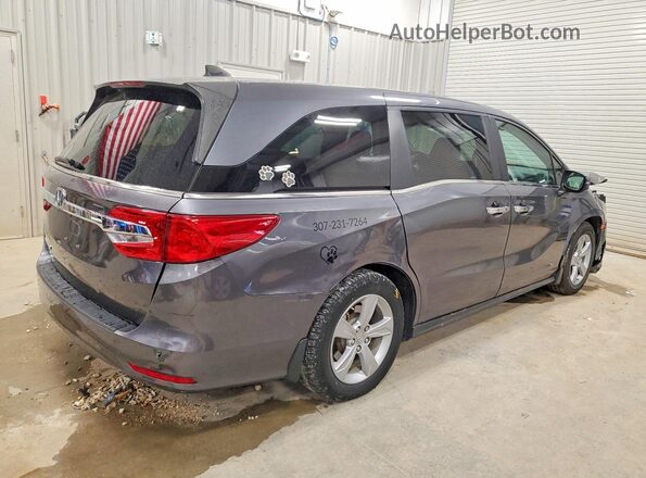 5FNRL6H52KB136894 2019 HONDA ODYSSEY Gray Tył prawy
