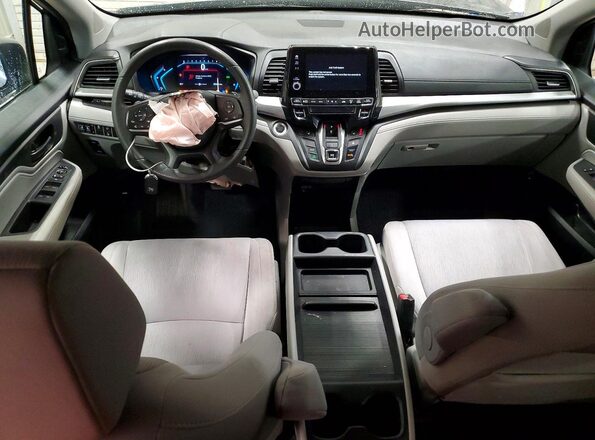 5FNRL6H52KB136894 2019 HONDA ODYSSEY Gray Widok deski rozdzielczej