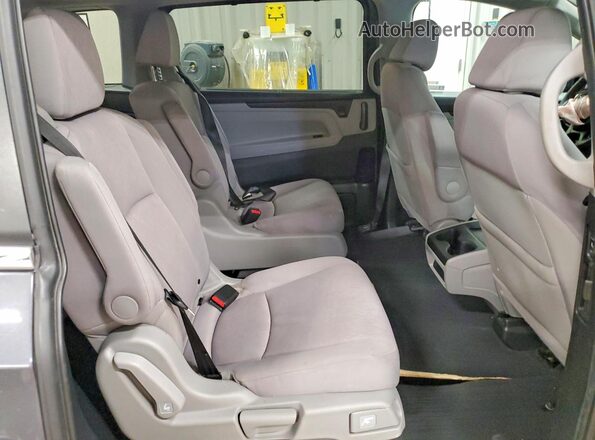 5FNRL6H52KB136894 2019 HONDA ODYSSEY Gray Widok wnętrza z tyłu