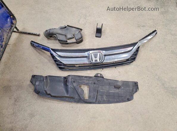 5FNRL6H52KB136894 2019 HONDA ODYSSEY Gray Widok naklejki z numerem VIN