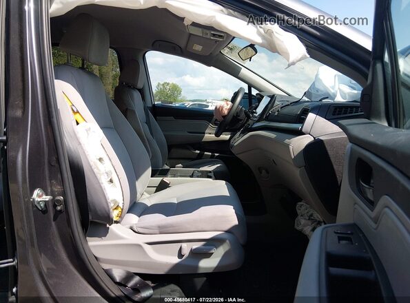 5FNRL6H52LB000637 2020 HONDA ODYSSEY Gray Front interior view