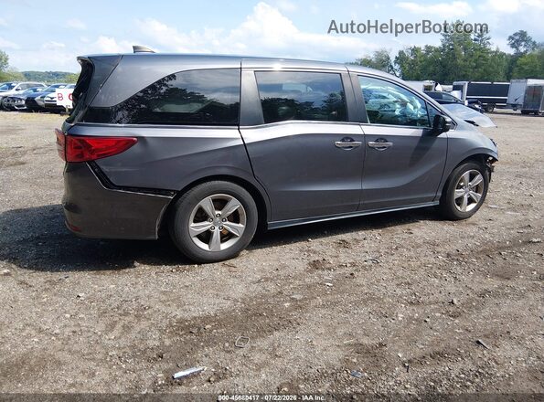 5FNRL6H52LB000637 2020 HONDA ODYSSEY Gray Rear right