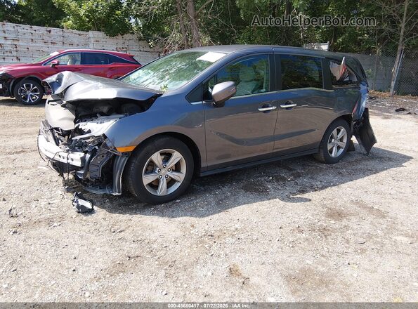 5FNRL6H52LB000637 2020 HONDA ODYSSEY Gray Front left