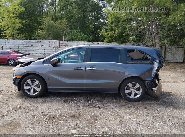 5FNRL6H52LB000637 2020 HONDA ODYSSEY Gray 