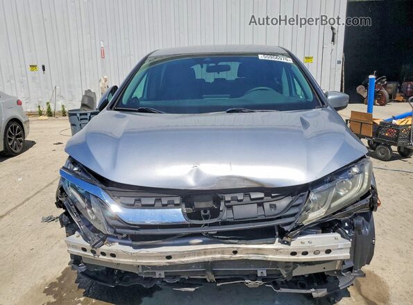 5FNRL6H52LB009693 2020 HONDA ODYSSEY Silver წინა ხედი
