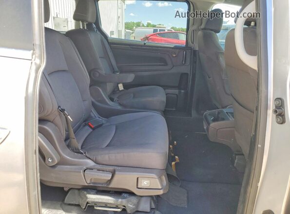 5FNRL6H52LB009693 2020 HONDA ODYSSEY Silver უკანა სალონის ხედი