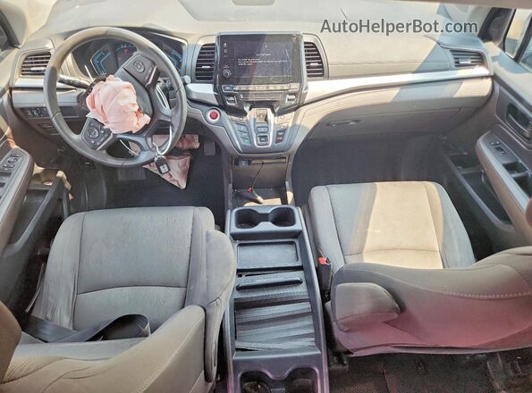 5FNRL6H52LB009693 2020 HONDA ODYSSEY Silver წინა პანელის ხედი