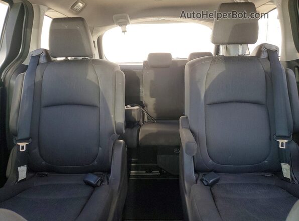 5FNRL6H52LB009693 2020 HONDA ODYSSEY Silver უკანა სავარძლების ხედი