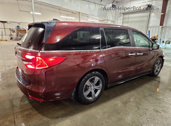 5FNRL6H52MB021330 2021 HONDA ODYSSEY Maroon Rear right