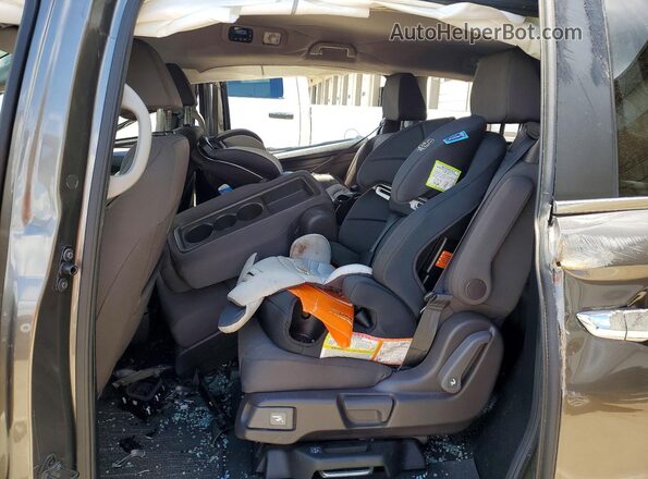 5FNRL6H52MB044915 2021 HONDA ODYSSEY Gray Սալոնի հետևի տեսք