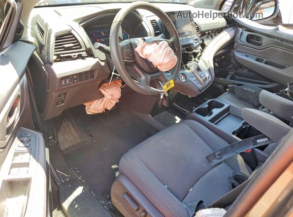 5FNRL6H52MB044915 2021 HONDA ODYSSEY Gray Առջևի վահանակի տեսք