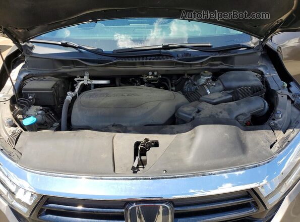 5FNRL6H52MB044915 2021 HONDA ODYSSEY Gray Շարժիչի բաժամունքի տեսք