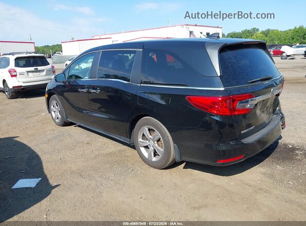 5FNRL6H53JB065171 2018 HONDA ODYSSEY Черный Задняя левая четверть