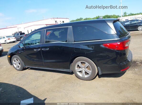 5FNRL6H53JB065171 2018 HONDA ODYSSEY Черный Панорамный вид салона 360°