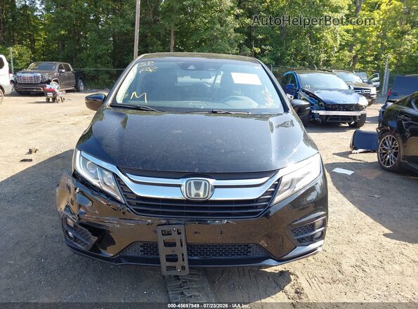 5FNRL6H53JB065171 2018 HONDA ODYSSEY Черный Вид щитка приборов