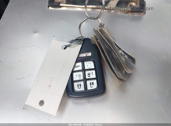 5FNRL6H53KB008339 2019 HONDA ODYSSEY Black Առջևի վահանակի տեսք