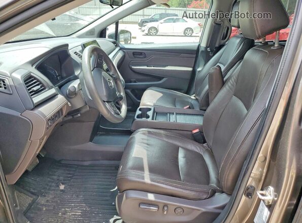 5FNRL6H53KB060103 2019 HONDA ODYSSEY Gray Вид салону спереду