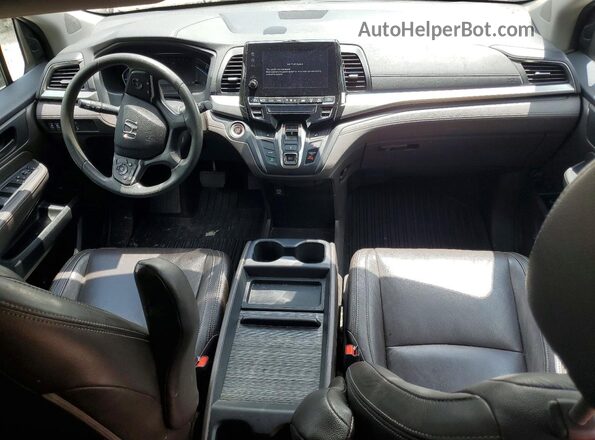 5FNRL6H53KB060103 2019 HONDA ODYSSEY Gray Вид панелі приладів