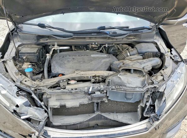 5FNRL6H53KB060103 2019 HONDA ODYSSEY Gray Вид підкапотного простору