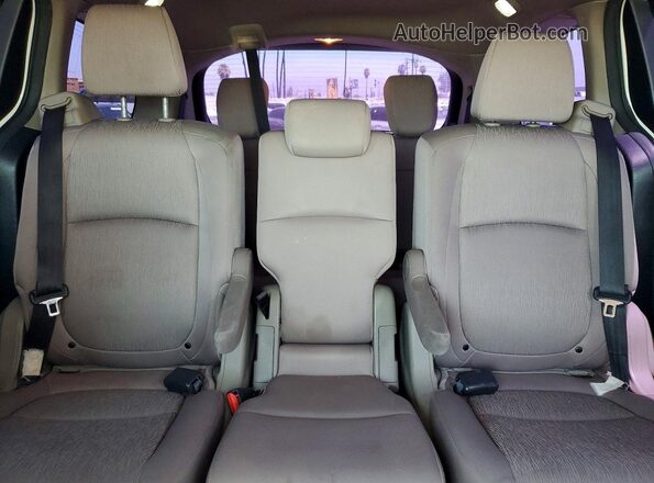 5FNRL6H53KB115424 2019 HONDA ODYSSEY White Вид задніх сидінь